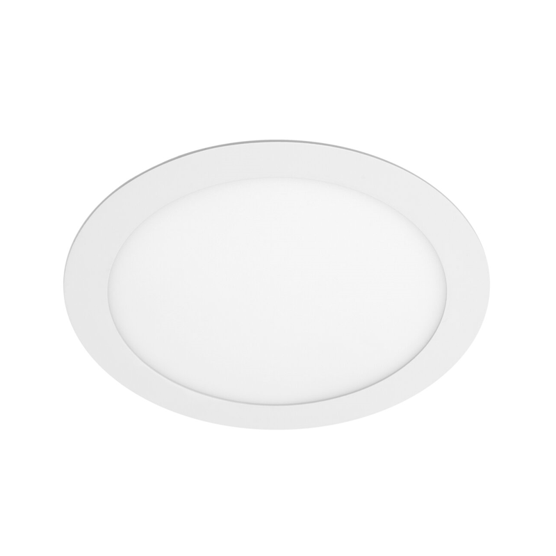 LED recessed light ORIS PLUS round 19W, 3000K, 1520lm, 120°, IP44, white