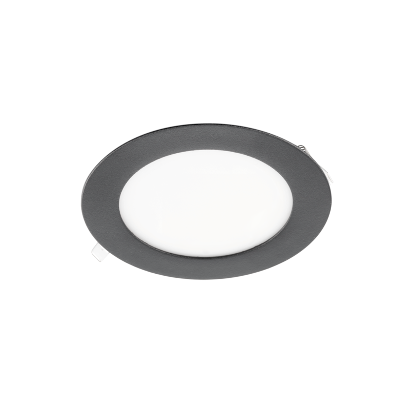 LED recessed light ORIS PLUS round 7W, 4000K, 560lm, 120°, black