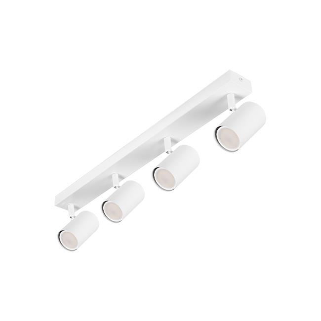 Ceiling light movable RICHI, GU10x4, 4 pcs spot, white