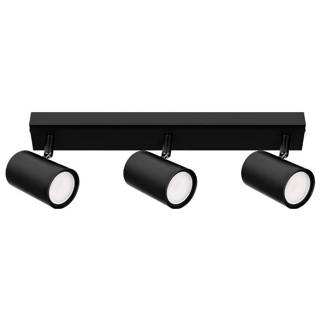Ceiling light movable RICHI, GU10x3, 3 pcs spot, black - Image 4