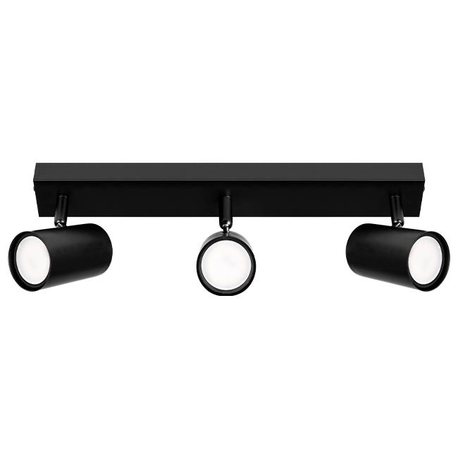 Ceiling light movable RICHI, GU10x3, 3 pcs spot, black - Image 2