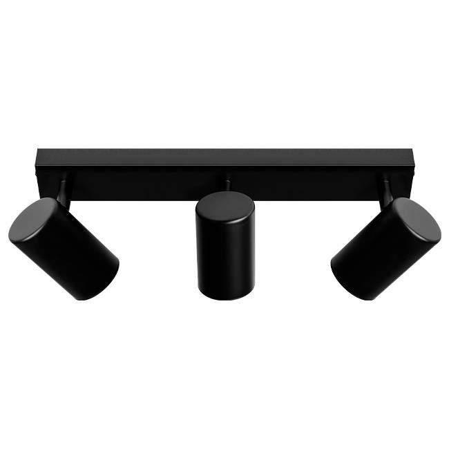 Ceiling light movable RICHI, GU10x3, 3 pcs spot, black - Image 3