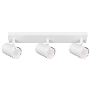 Ceiling light movable RICHI, GU10x3, 3 pcs spot, white