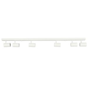 Ceiling light movable RICHI, GU10x6, 6 pcs spot, white