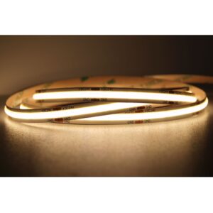 LED Strip COB 8W/m, 24V, 3000K, 92lm/W, 180°, cut-5cm, 5000x8x2.2mm
