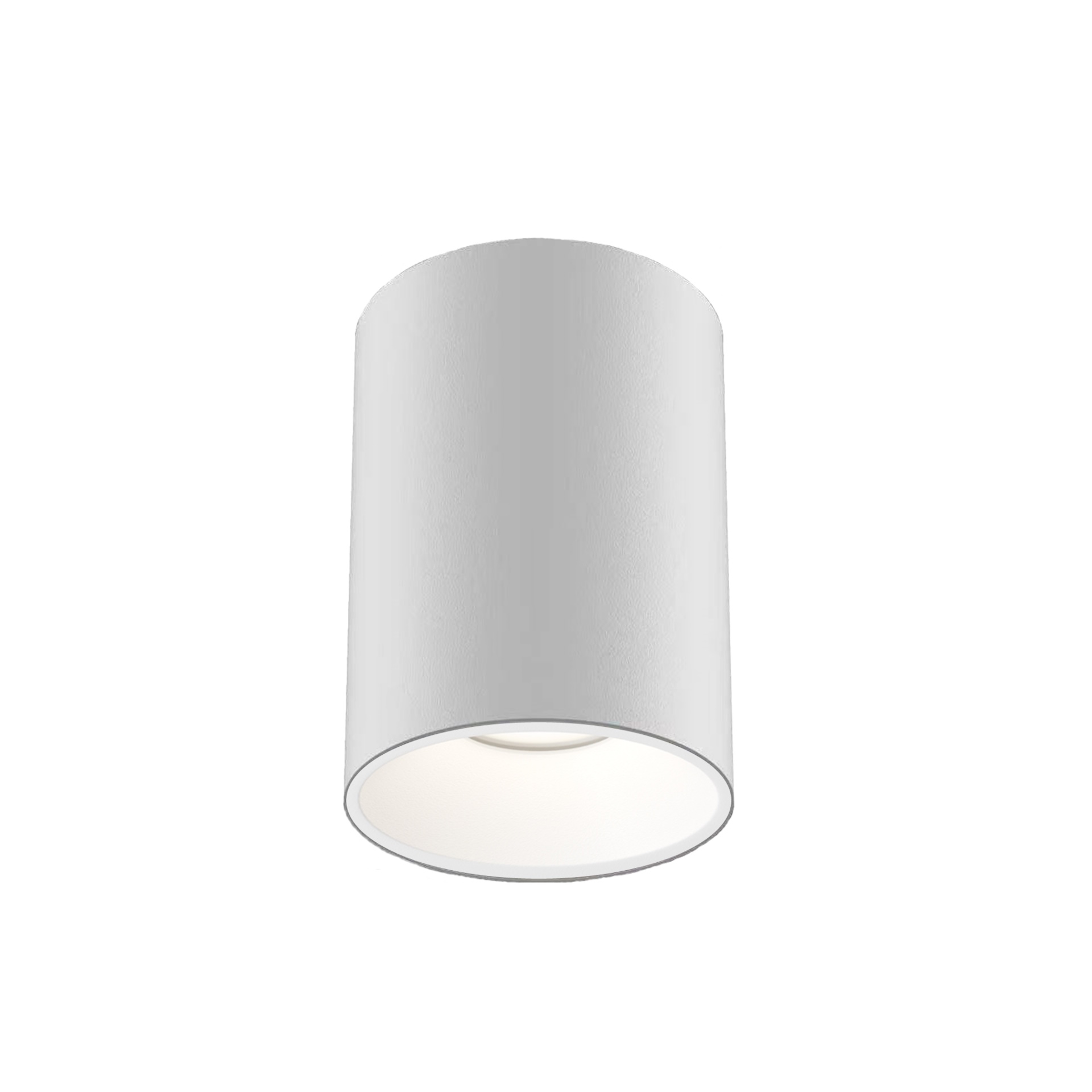 BORNA GU10 surface mounted cylinder, without glass, white
