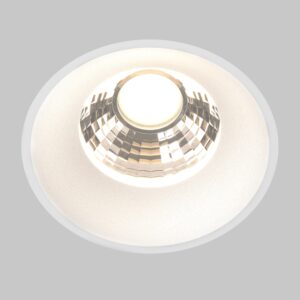 Recessed light TRIMLESS12W round, 3000K, 920lm, 50°, UGR<19, Ø74(115)x60mm, white