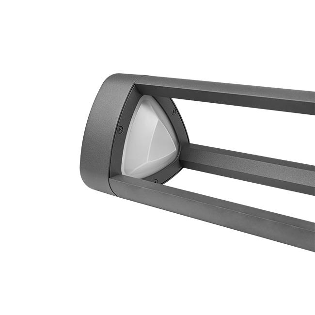 Garden light bollard MARIO, GX53, 120x120x800mm, IP44, anthracite - Image 3