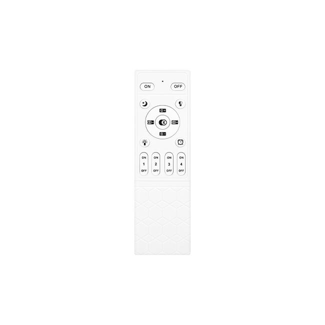 LED pendant light LYNX 32W/64W with two rings + remote, Ø600mm, 3000K/4000K/6500K, 120°, black - Image 8