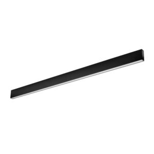LED Pendant linear light LIVIA 40W, 3000K-4000K-6000K, 4800lm, 100°, 1200mm, black